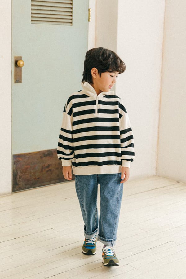 PEANUT - Korean Children Fashion - #Kfashion4kids - Low Denim Pants - 9