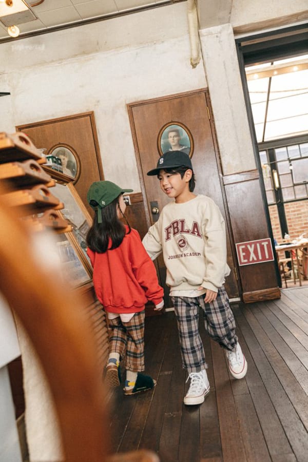 PEANUT - Korean Children Fashion - #Kfashion4kids - Urban Check Pants