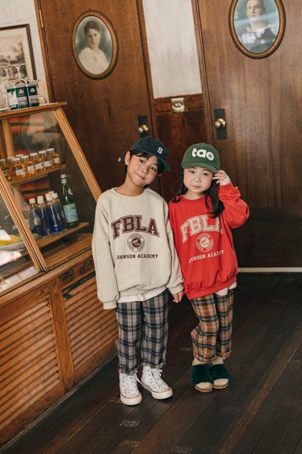 PEANUT - Korean Children Fashion - #Kfashion4kids - Urban Check Pants - 3