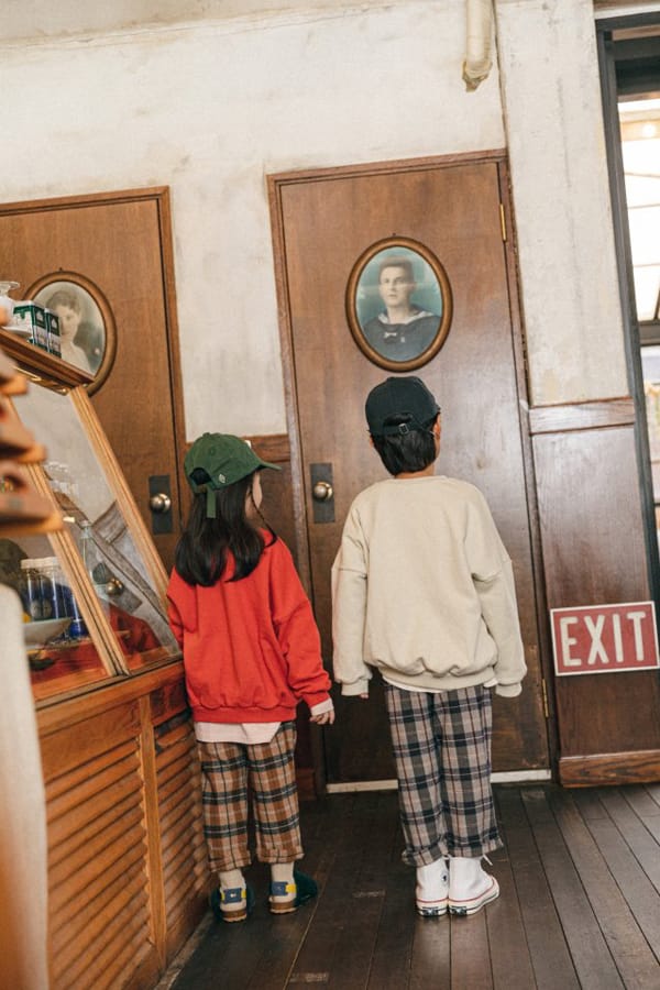 PEANUT - Korean Children Fashion - #Kfashion4kids - Urban Check Pants - 4