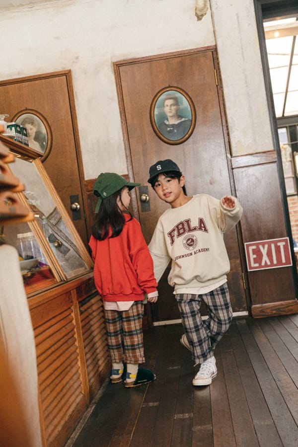 PEANUT - Korean Children Fashion - #Kfashion4kids - Urban Check Pants - 5