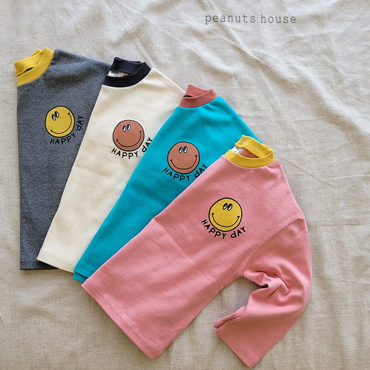 PEANUTS - Korean Children Fashion - #Kfashion4kids - Smile Tee - 11