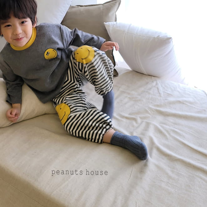 PEANUTS - Korean Children Fashion - #Kfashion4kids - Smile Pants