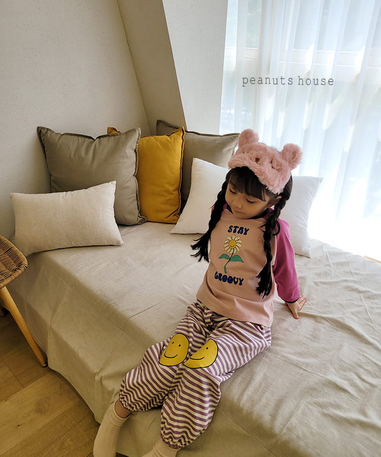 PEANUTS - Korean Children Fashion - #Kfashion4kids - Smile Pants - 4
