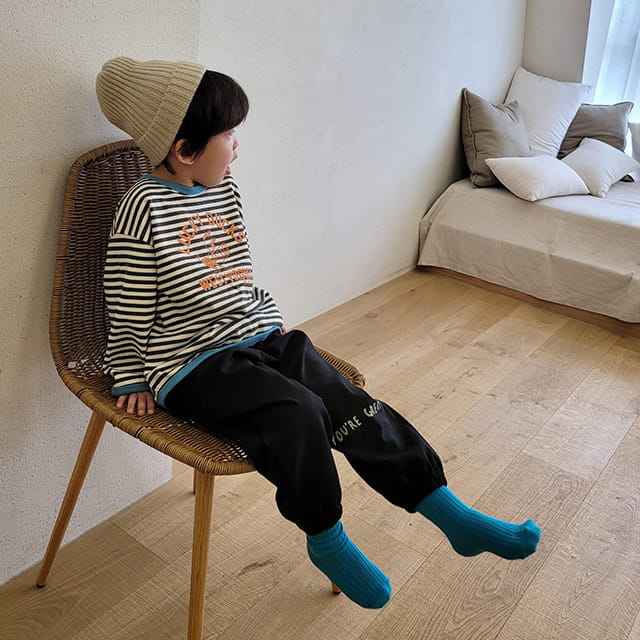 PEANUTS - Korean Children Fashion - #Kfashion4kids - Jogger Pants