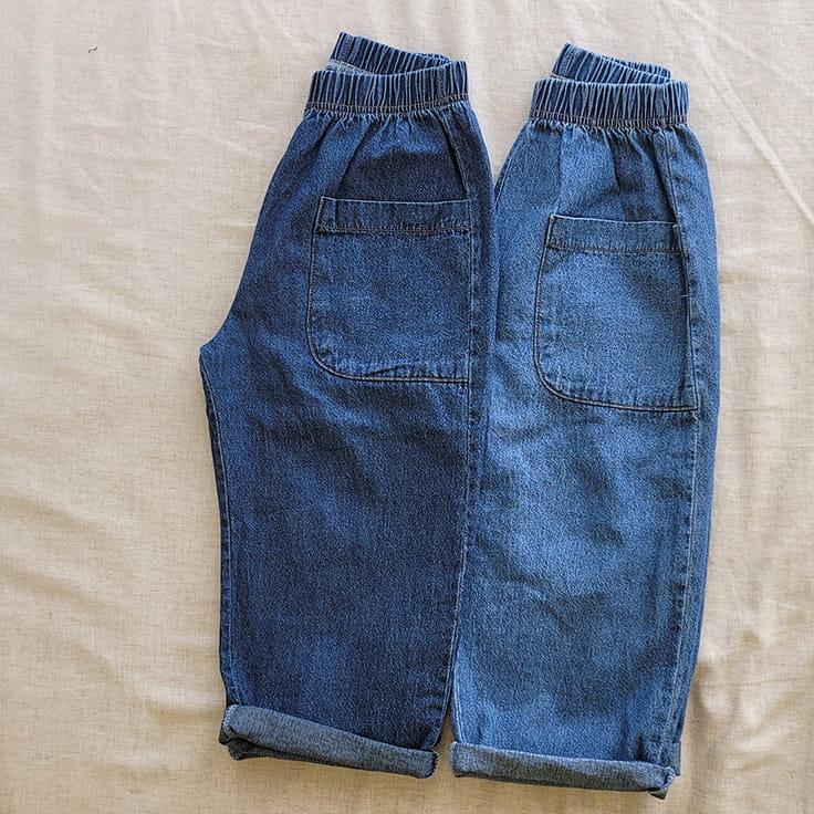 PEANUTS - Korean Children Fashion - #Kfashion4kids - Pocket Jeans - 2