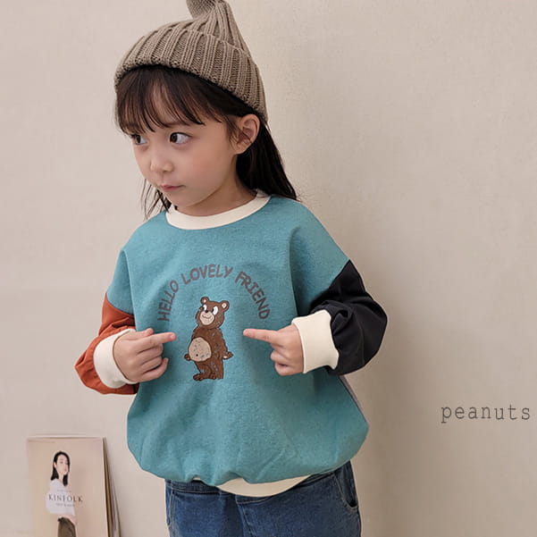PEANUTS - Korean Children Fashion - #Kfashion4kids - Bear Tee