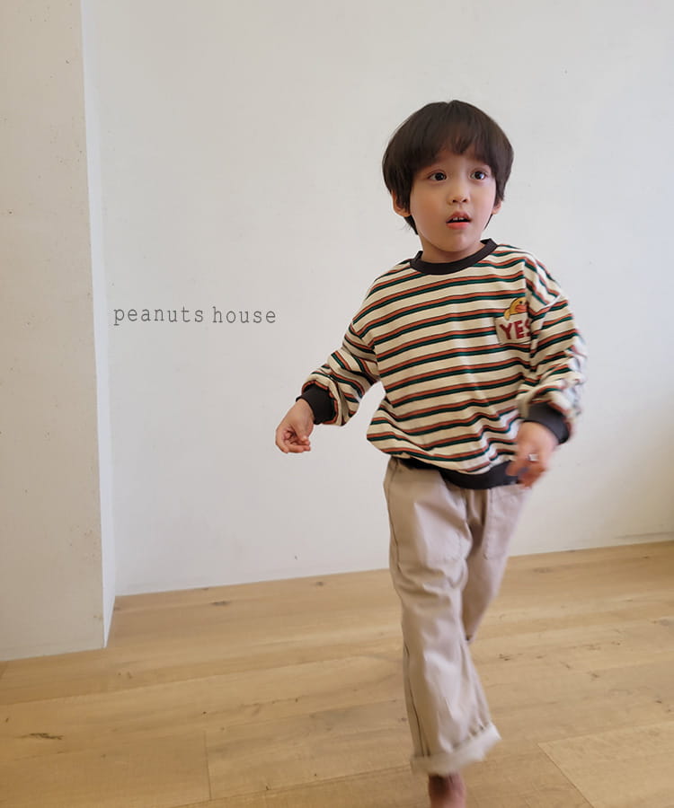 PEANUTS - Korean Children Fashion - #Kfashion4kids - Pocket Cotton Pants - 3