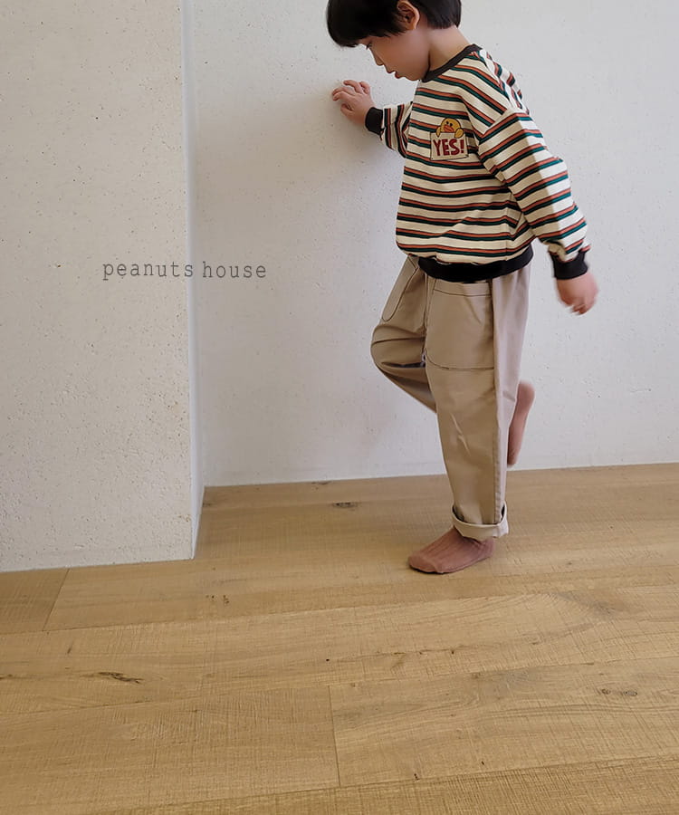 PEANUTS - Korean Children Fashion - #Kfashion4kids - Pocket Cotton Pants - 4
