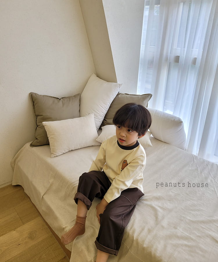 PEANUTS - Korean Children Fashion - #Kfashion4kids - Pocket Cotton Pants - 6