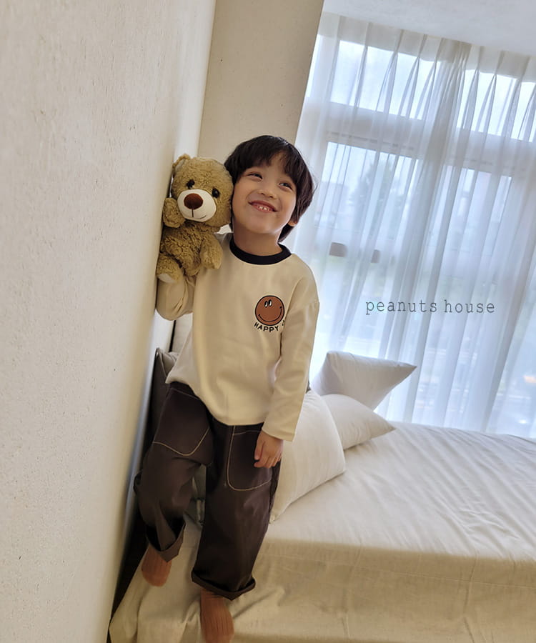 PEANUTS - Korean Children Fashion - #Kfashion4kids - Pocket Cotton Pants - 7