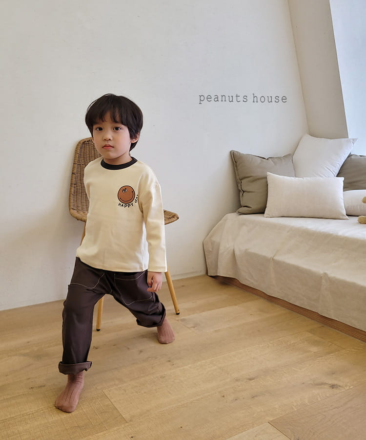PEANUTS - Korean Children Fashion - #Kfashion4kids - Pocket Cotton Pants - 8