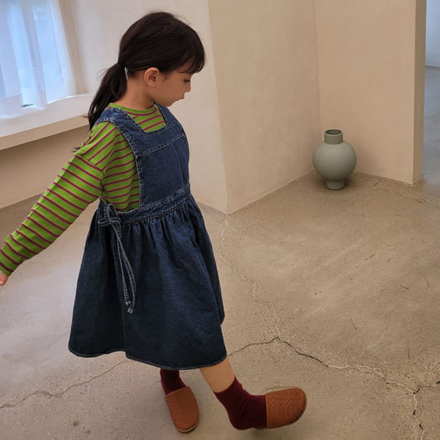 PEANUTS - Korean Children Fashion - #Kfashion4kids - Dungarees Skirt