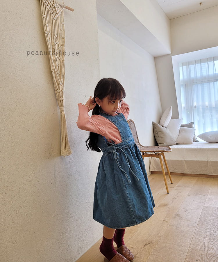 PEANUTS - Korean Children Fashion - #Kfashion4kids - Dungarees Skirt - 10