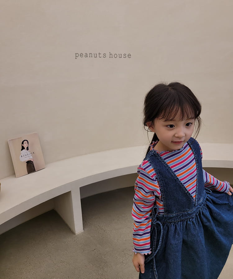 PEANUTS - Korean Children Fashion - #Kfashion4kids - Dungarees Skirt - 5