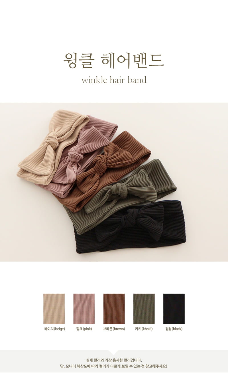 PEEKABOO - Korean Children Fashion - #Kfashion4kids - Winkle Hairband