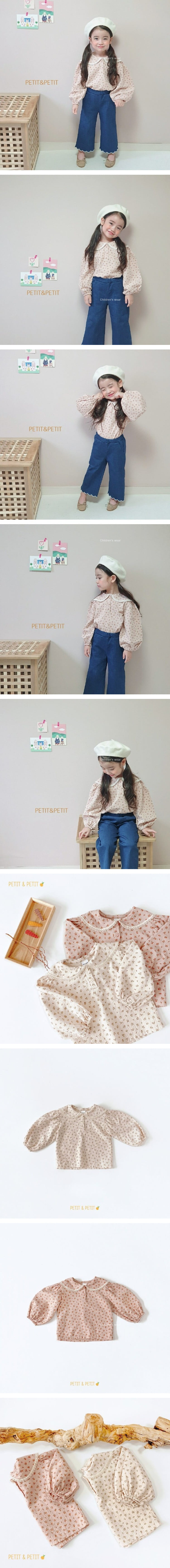 PETIT & PETIT - Korean Children Fashion - #Kfashion4kids - Lace Collar Blouse