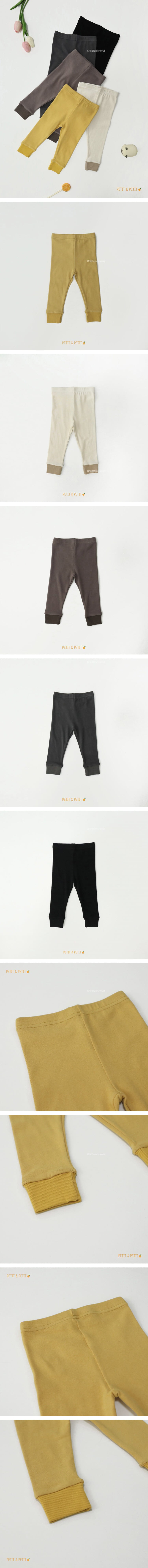 PETIT & PETIT - Korean Children Fashion - #Kfashion4kids - Banding Leggings