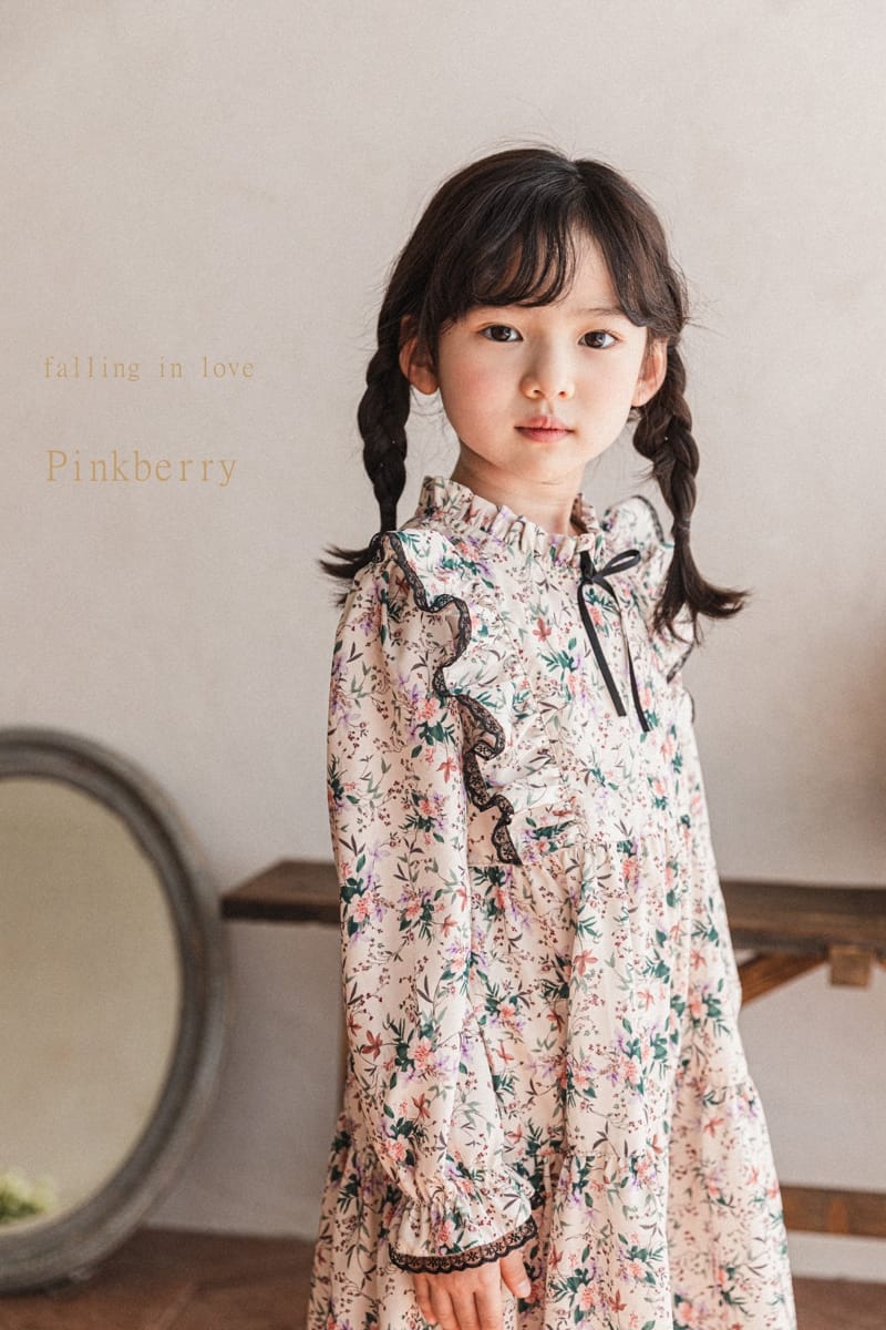 PINK BERRY - Korean Children Fashion - #Kfashion4kids - Karen One-piece