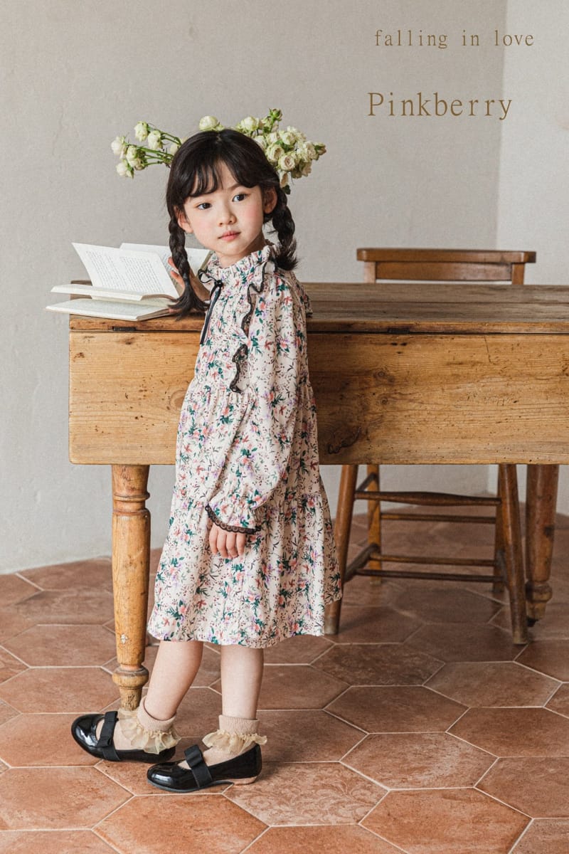 PINK BERRY - Korean Children Fashion - #Kfashion4kids - Karen One-piece - 3