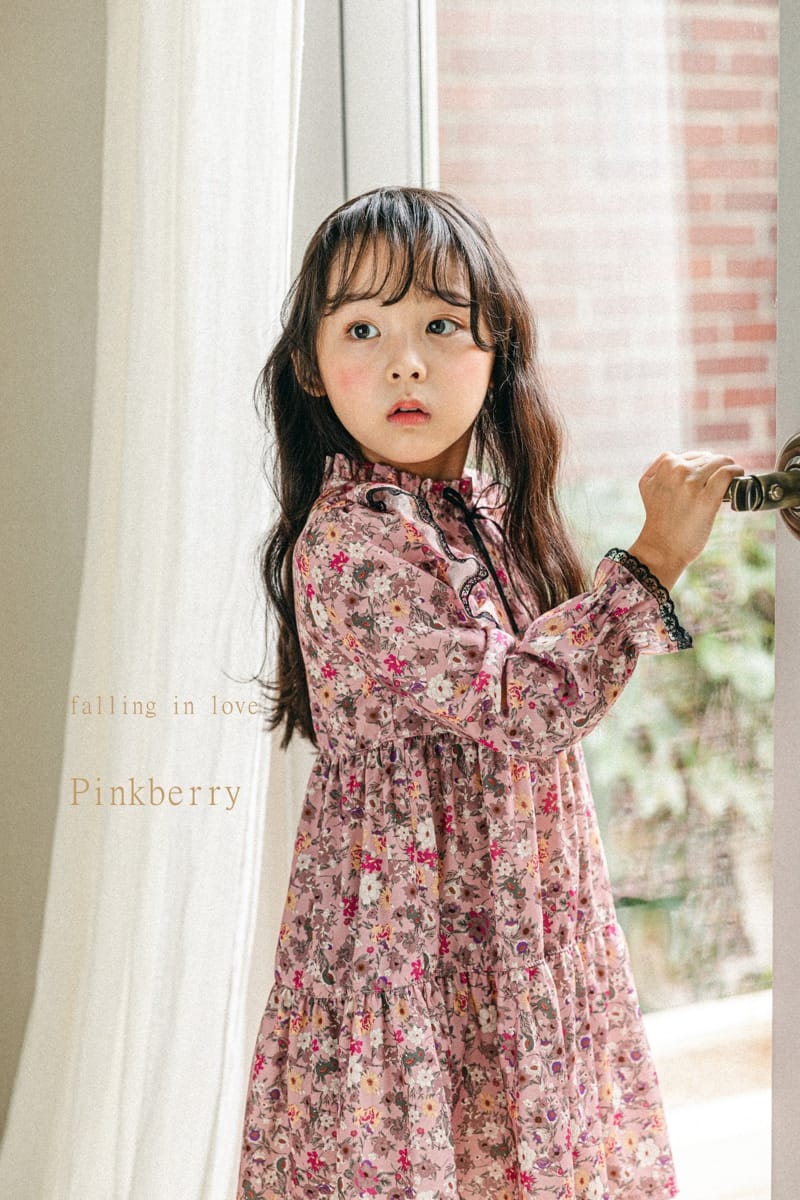 PINK BERRY - Korean Children Fashion - #Kfashion4kids - Karen One-piece - 4