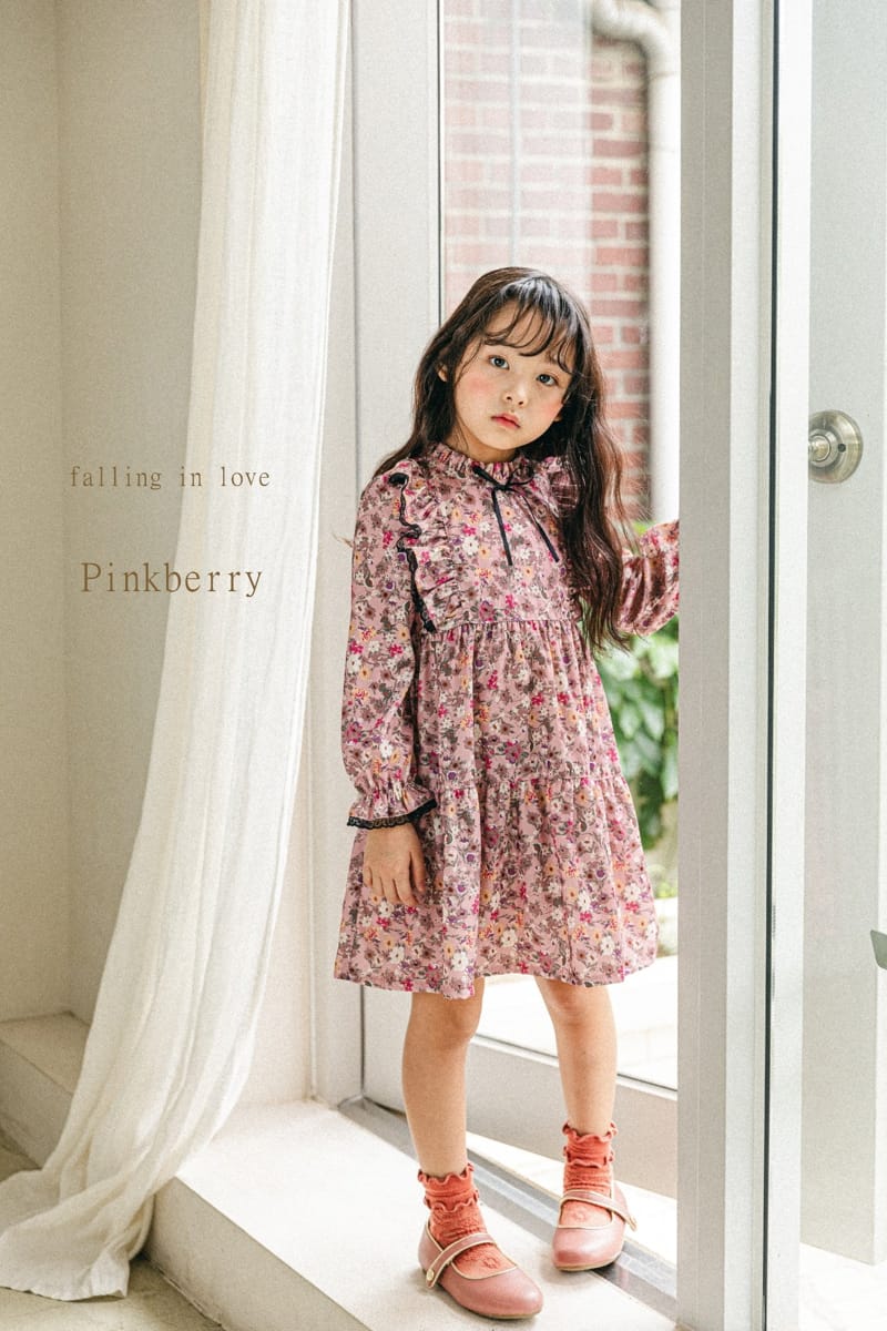 PINK BERRY - Korean Children Fashion - #Kfashion4kids - Karen One-piece - 6