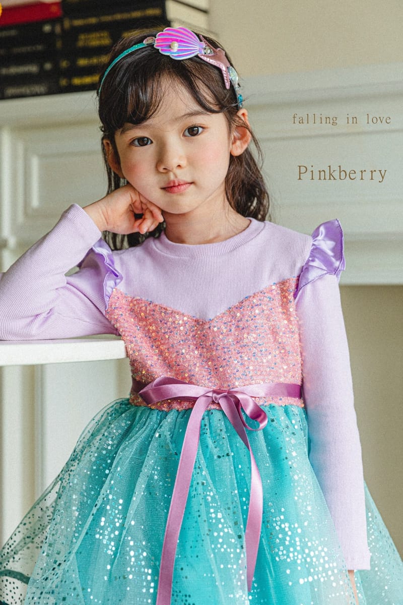 PINK BERRY - Korean Children Fashion - #Kfashion4kids - Mermaid Princess Dress