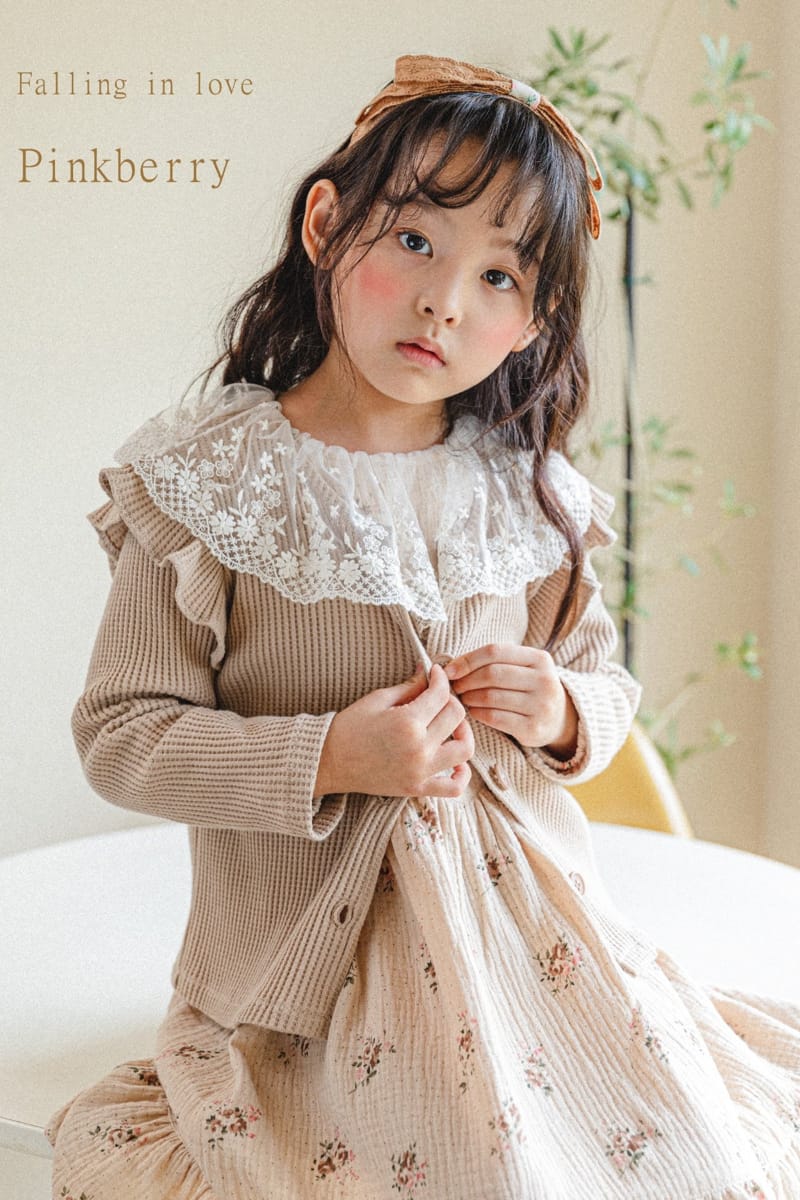 PINK BERRY - Korean Children Fashion - #Kfashion4kids - Isabel One-piece