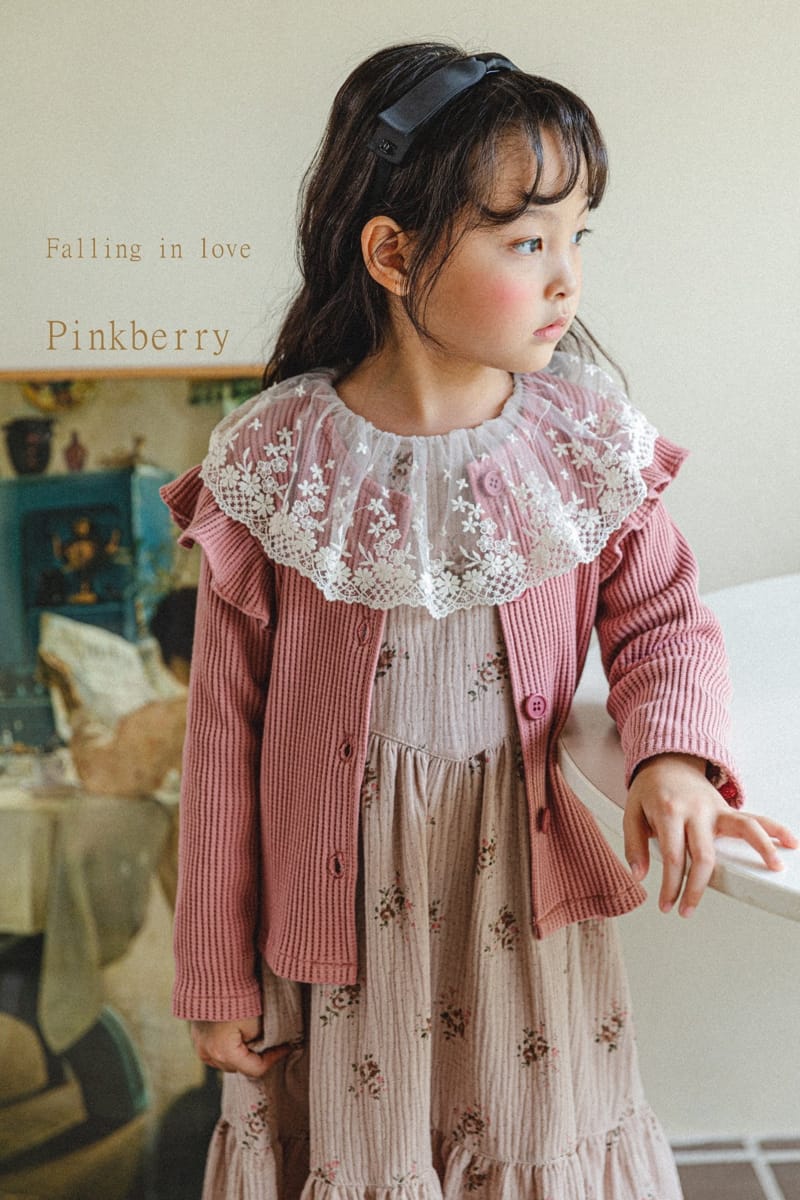PINK BERRY - Korean Children Fashion - #Kfashion4kids - Isabel One-piece - 4