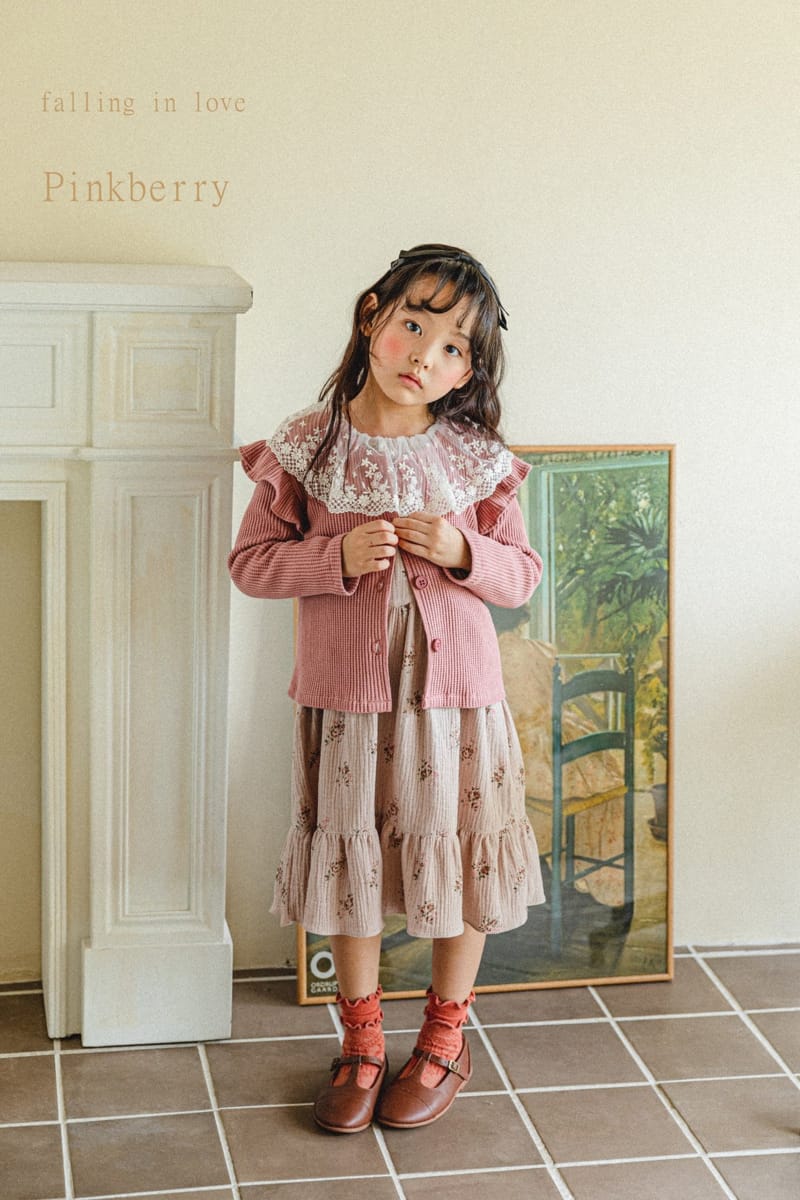 PINK BERRY - Korean Children Fashion - #Kfashion4kids - Isabel One-piece - 5