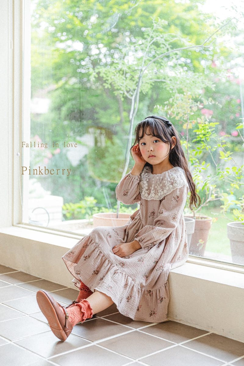 PINK BERRY - Korean Children Fashion - #Kfashion4kids - Isabel One-piece - 7
