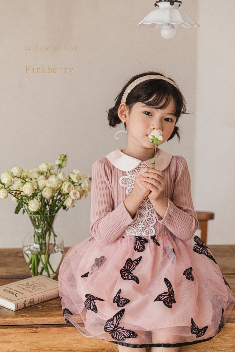 PINK BERRY - Korean Children Fashion - #Kfashion4kids - Emma One-piece - 4