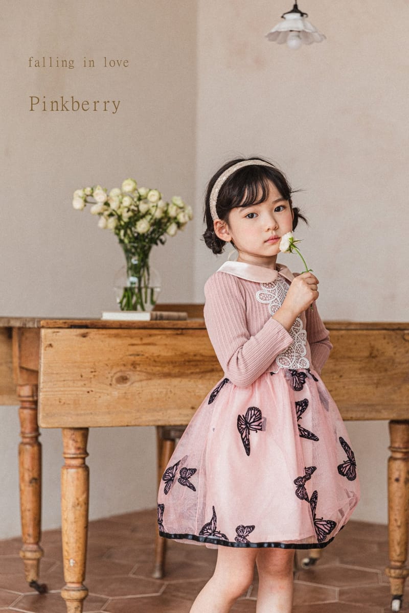 PINK BERRY - Korean Children Fashion - #Kfashion4kids - Emma One-piece - 5