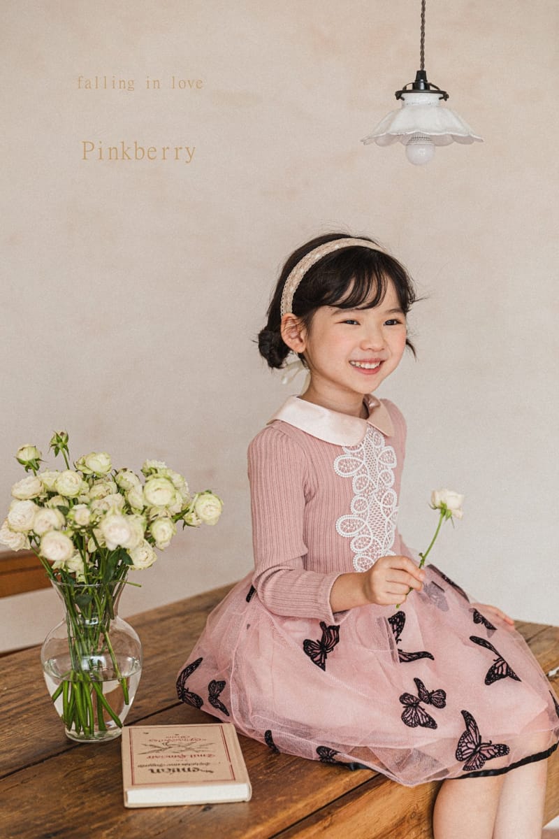 PINK BERRY - Korean Children Fashion - #Kfashion4kids - Emma One-piece - 6