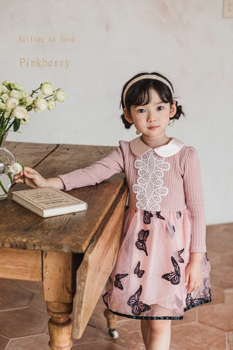PINK BERRY - Korean Children Fashion - #Kfashion4kids - Emma One-piece - 7