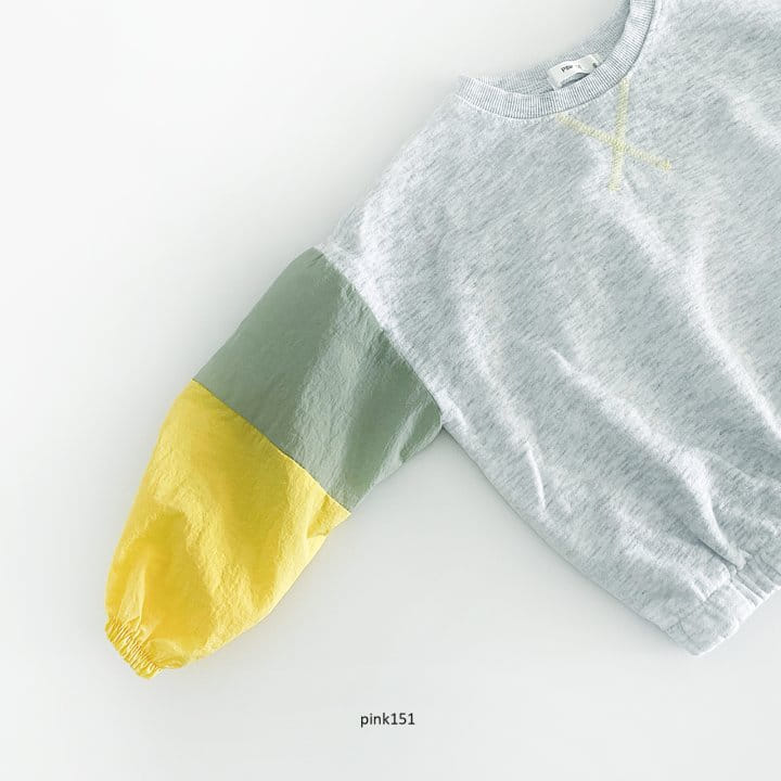 PINK151 - Korean Children Fashion - #Kfashion4kids - Colored Sleeve Sweatshirt - 5