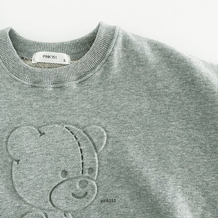 PINK151 - Korean Children Fashion - #Kfashion4kids - Embo Bear Sweatshirt - 7