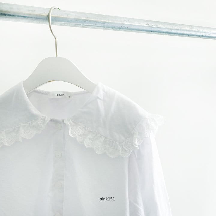 PINK151 - Korean Children Fashion - #Kfashion4kids - Sailor Puff Blouse - 4