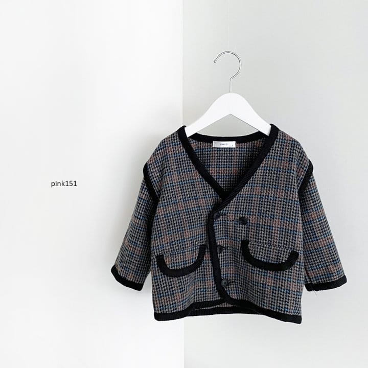 PINK151 - Korean Children Fashion - #Kfashion4kids - No Collar Jacket - 3