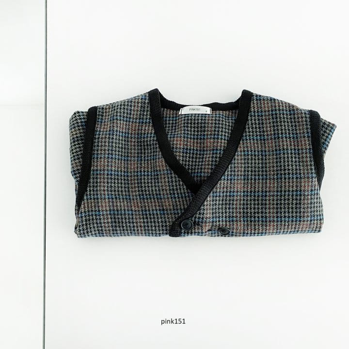 PINK151 - Korean Children Fashion - #Kfashion4kids - No Collar Jacket - 8