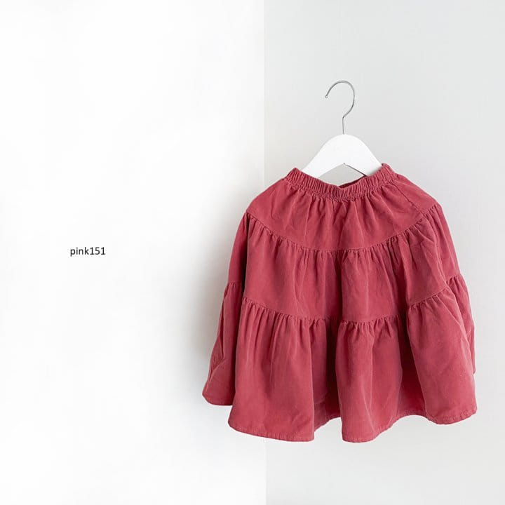 PINK151 - Korean Children Fashion - #Kfashion4kids - Corduroy Cancan Skirt - 5