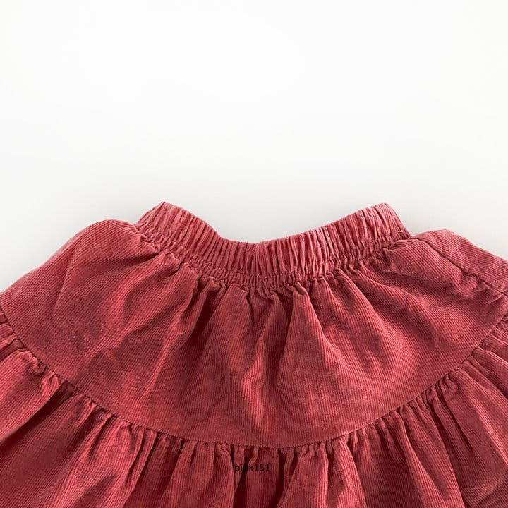 PINK151 - Korean Children Fashion - #Kfashion4kids - Corduroy Cancan Skirt - 7