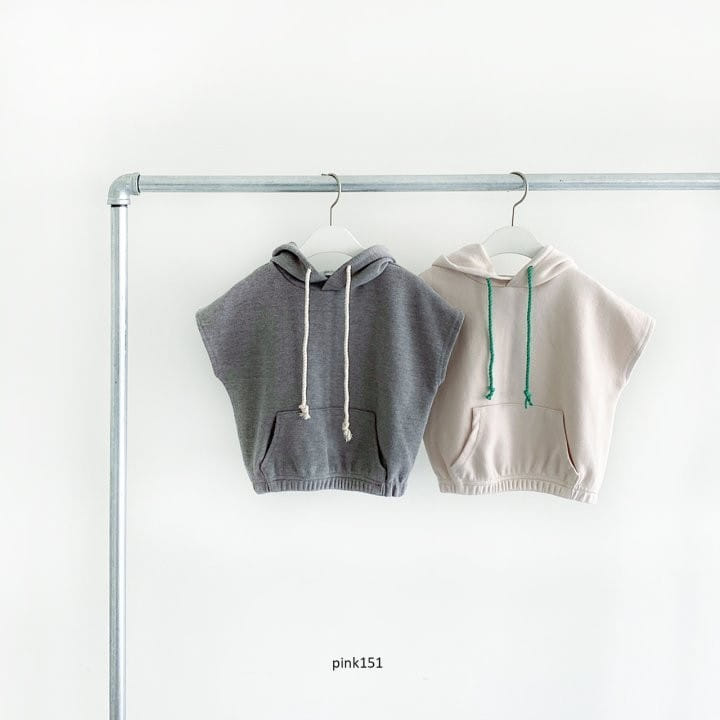 PINK151 - Korean Children Fashion - #Kfashion4kids - Edition Hood Vest