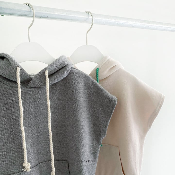 PINK151 - Korean Children Fashion - #Kfashion4kids - Edition Hood Vest - 3