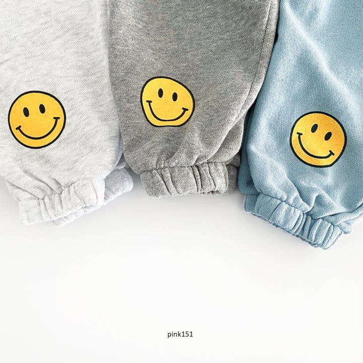 PINK151 - Korean Children Fashion - #Kfashion4kids - New Smile Jogger Pants - 4