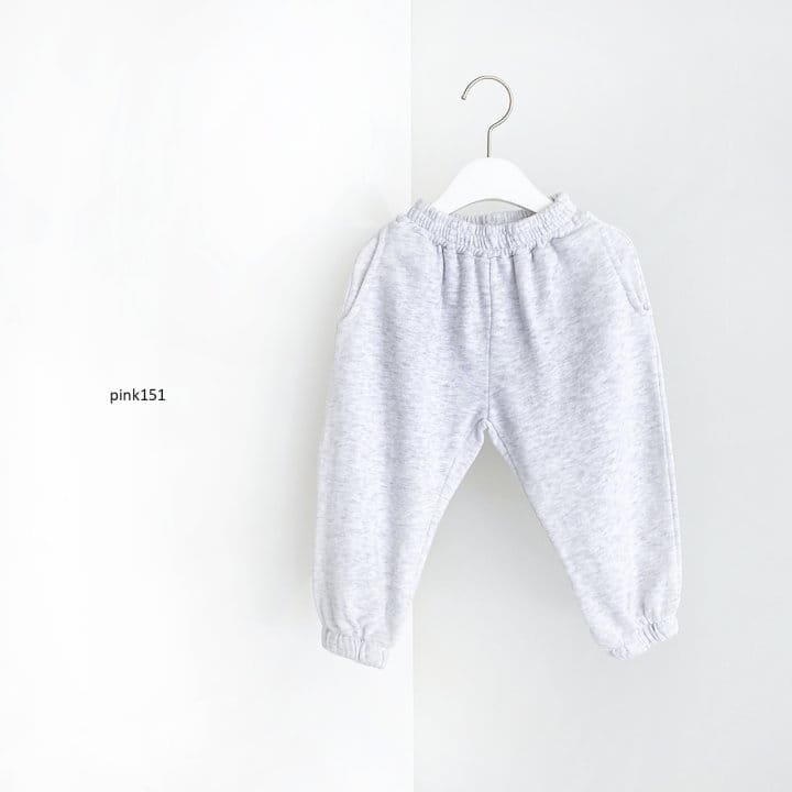 PINK151 - Korean Children Fashion - #Kfashion4kids - New Smile Jogger Pants - 5