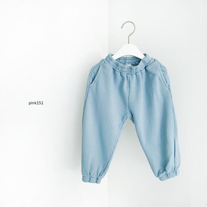 PINK151 - Korean Children Fashion - #Kfashion4kids - New Smile Jogger Pants - 6