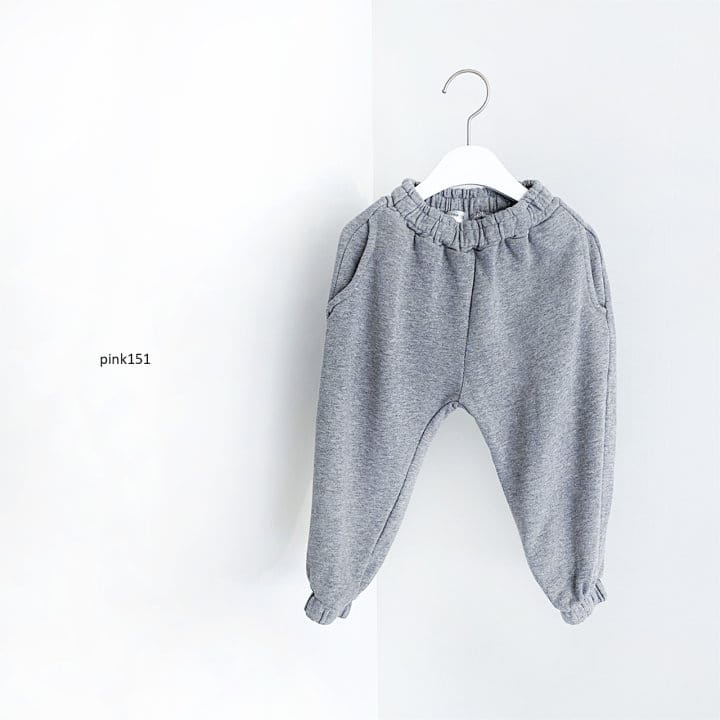 PINK151 - Korean Children Fashion - #Kfashion4kids - New Smile Jogger Pants - 7