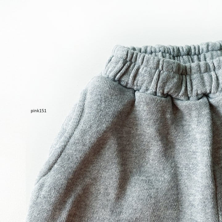 PINK151 - Korean Children Fashion - #Kfashion4kids - New Smile Jogger Pants - 8
