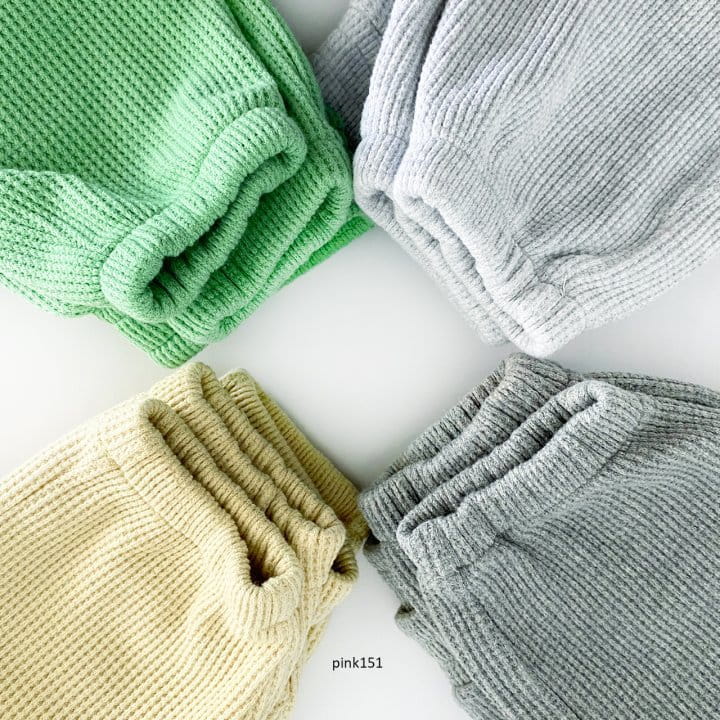 PINK151 - Korean Children Fashion - #Kfashion4kids - Butter Waffle Jogger Pants - 11